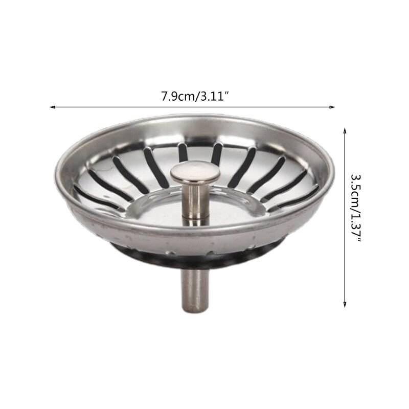 LXAF Shower Hair Catcher Round Drain Cover Floor Drain Strainers Anti-Clogging