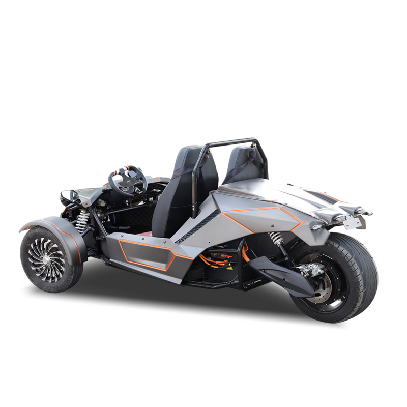 Go elétrico rápido Facelift da elevação do Kart, bateria de 72V 210kg, 160km, 12000W