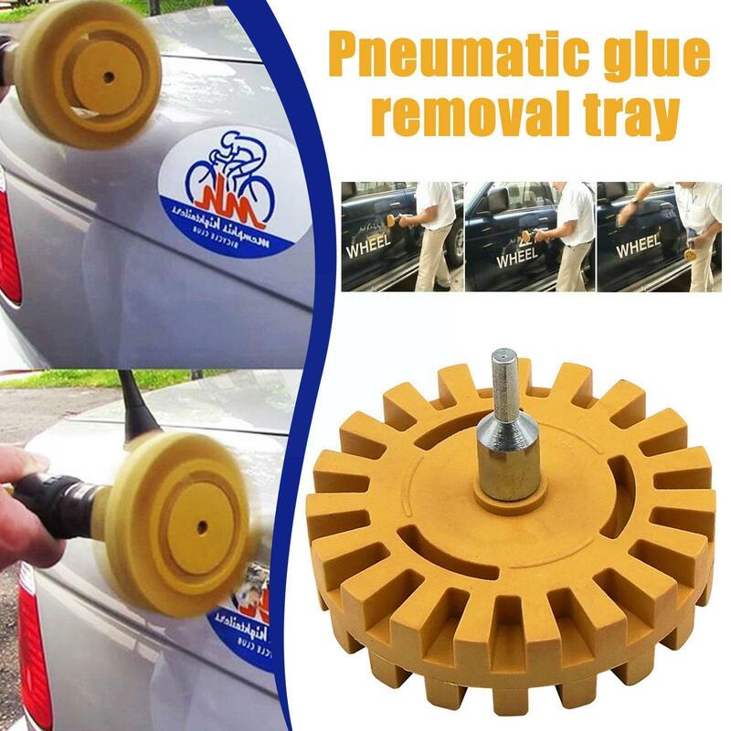 4 Inch Universal Rubber Eraser Wheel For Remove Car Glue Adhesive Sticker Auto Repair Paint Tool Rubber Eraser Wheel F1P9