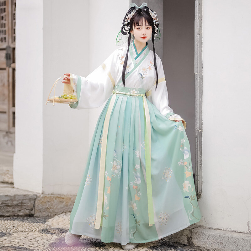 Chinesische Alte Hanfu 3PCS Sets Cosplay Outfit Erwachsene Halloween Kostüme für Paare Oriental Dance Männer Frauen Han Element