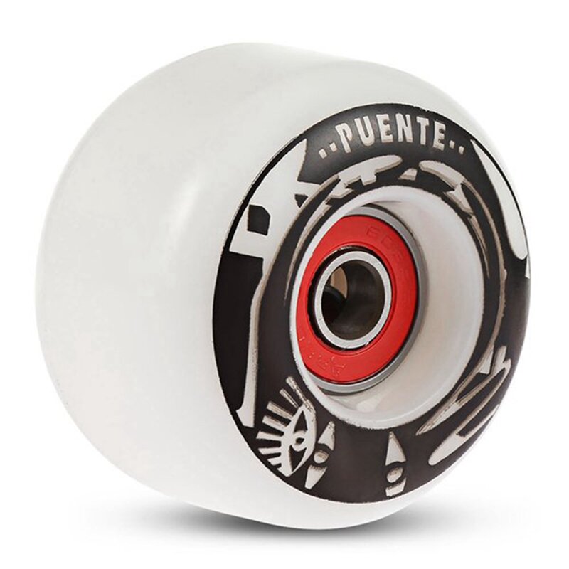 PUENTE 4Pcs Set Skateboard Wheels Durable PU Skate Wheels Longboard Cruiser Wheels For Ollie Punk And Jumping