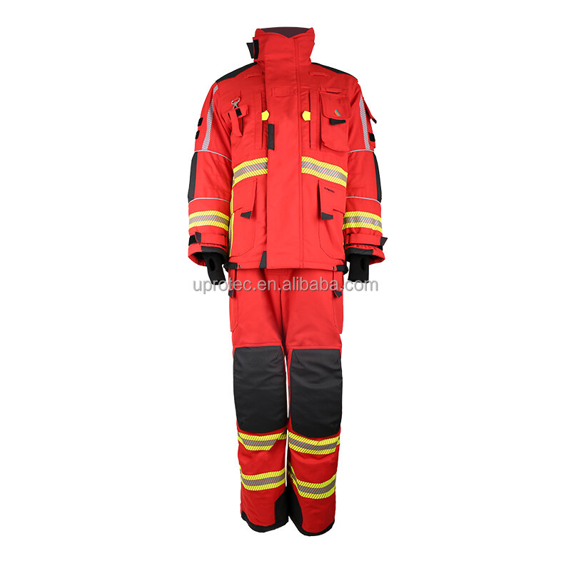 Terno bombeiro com jaqueta e calças, EN469, novo modelo