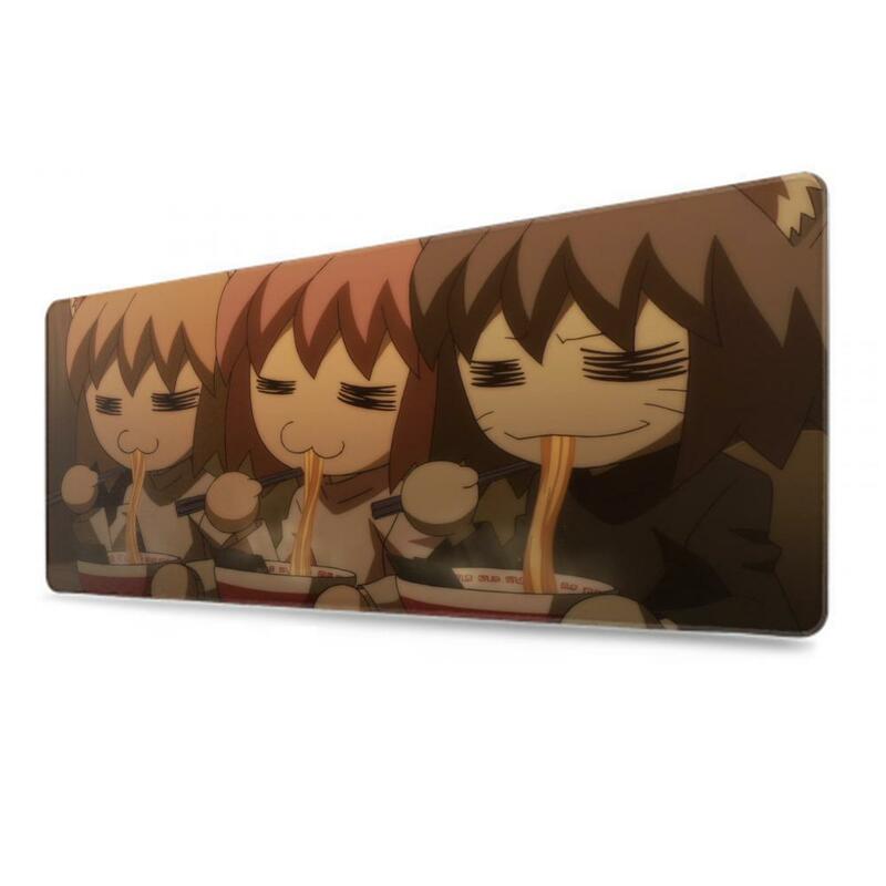 Neco-arc Gamer Cabinet Mouse Pad Anime Gaming Accessories Rubber Keyboard Office Tables Computer Desk Mat Carpet Mousepad