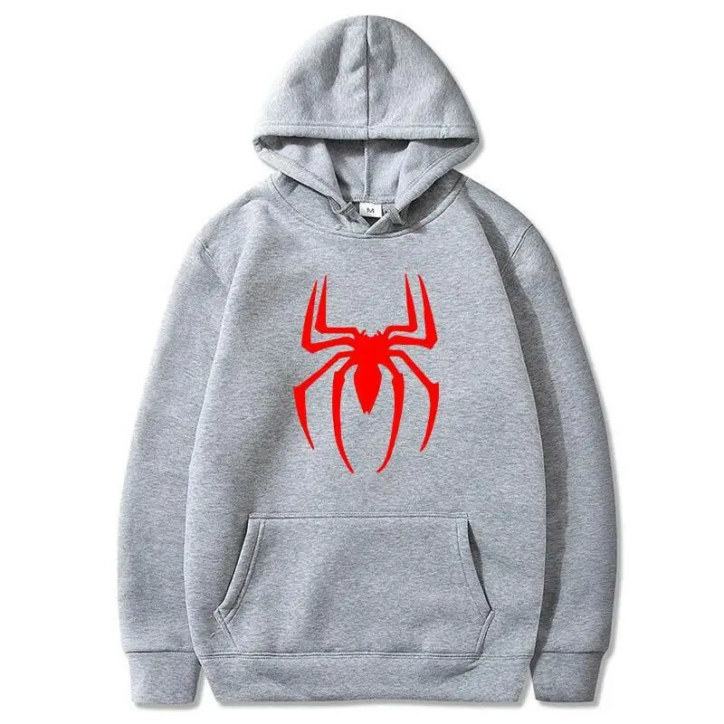 Man Vrouwen Hoodies Top Mode Spider Grafische Print Pullover Hoody Casual Sweatshirt Hstreet Unisex Streetwear Y 2K Kleding
