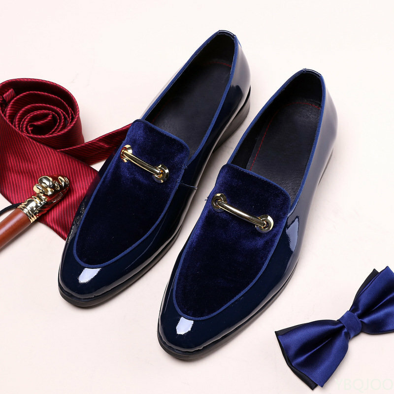Męskie skórzane buty Oxford, luksusowe, oddychające, lakierowane buty formalne ze skóry, męskie buty ślubne w dużych rozmiarach