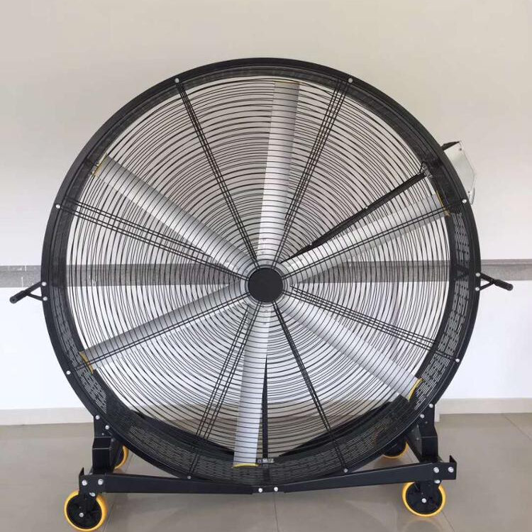 Ventilador de escape de ventilación con rejilla de gran tamaño, ventilador de CC sin escobillas