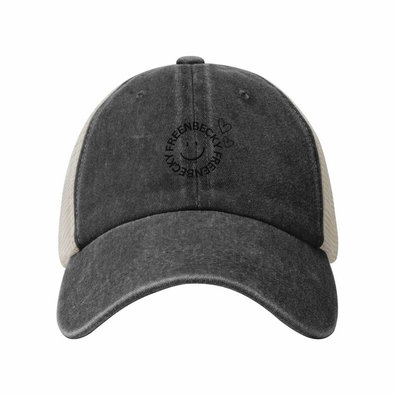 LOVE Circle หมวกเบสบอลตาข่ายคาวบอย FB หมวกสแนปด้านหลังปรับแต่งได้หมวก trucker สำหรับผู้ชายผู้หญิง