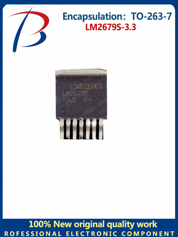 5pcs LM2679S-3.3 package TO-263-7 3.3V 5A switching regulator