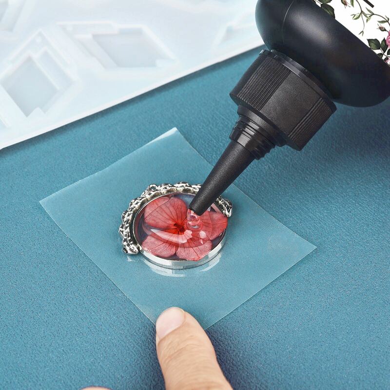 Hard UV Resin Glue Ultraviolet Curing UV Glue Transparent Quick Drying Epoxy Resin DIY Jewelry Making Tools Resin Mold Hardener