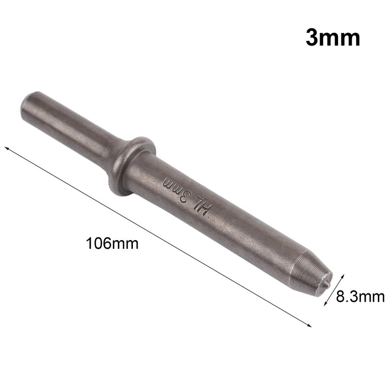 Air Tool Rivet Head Air Nailers Heavy Duty High Carbon Steel Impact Hammer Pneumatic Semi-hollow Solid Durable