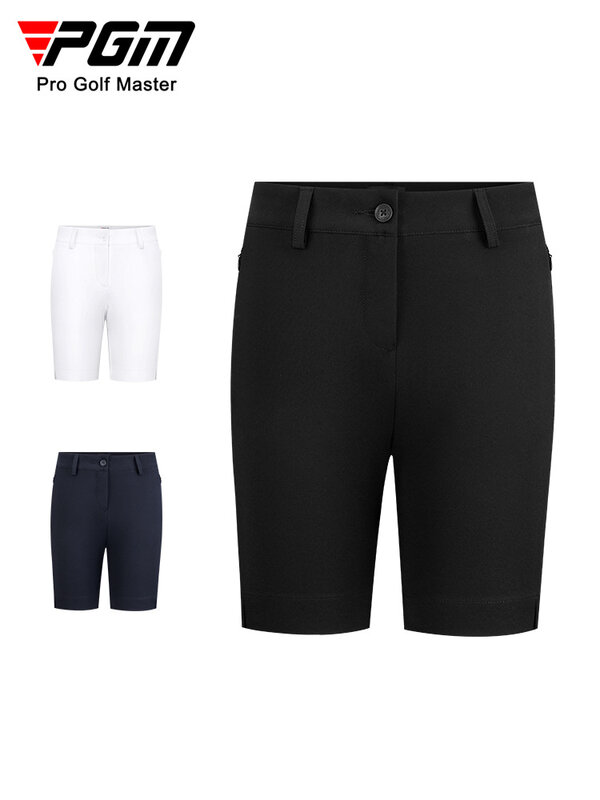 PGM golf shorts women's summer sports ball pants slit trousers five-point pants clothing waterproof elastic women's pants