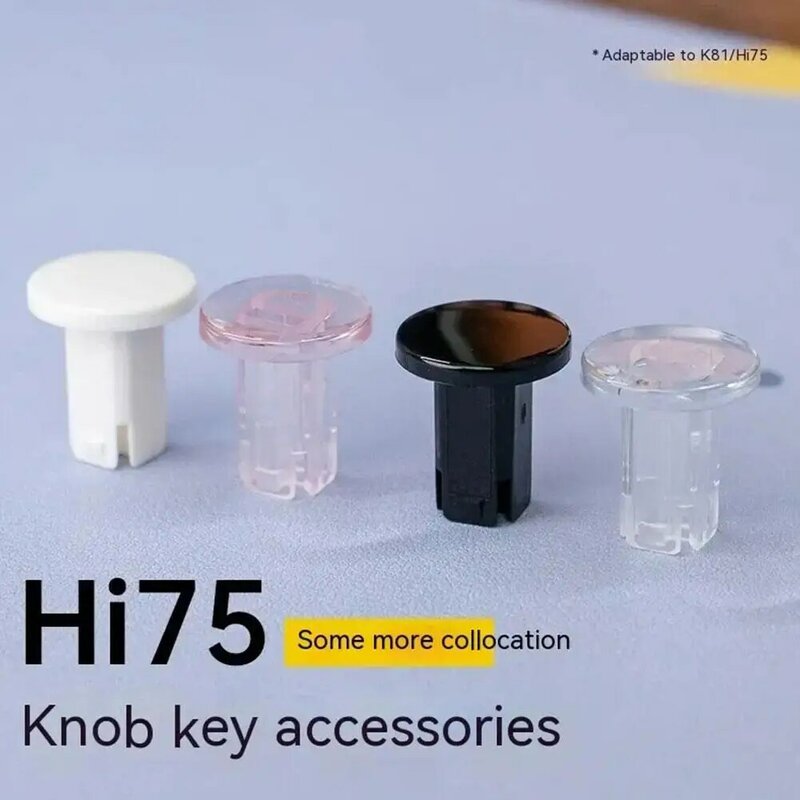 Botones de perilla para Teclado retroiluminado RGB, Bluetooth, inalámbrico, intercambio, 3 modos, R5B6, apto para Leobog K81 Hi75