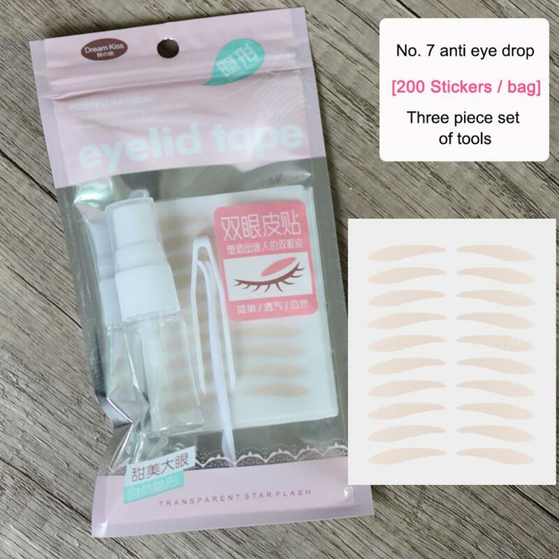 Invisible Double Eyelid Sticker Transparent Gauze Mesh Lace Invisible Self-adhesive Eyelid Sticker Makeup Tool