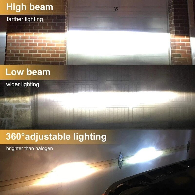 TCYATO-faros LED para coche, luces de 26000lm, 160W, COB, chip CSP, 3000k/4300k/6000k/6800k, lime, h4, h7, h1, 9005, h7, h11