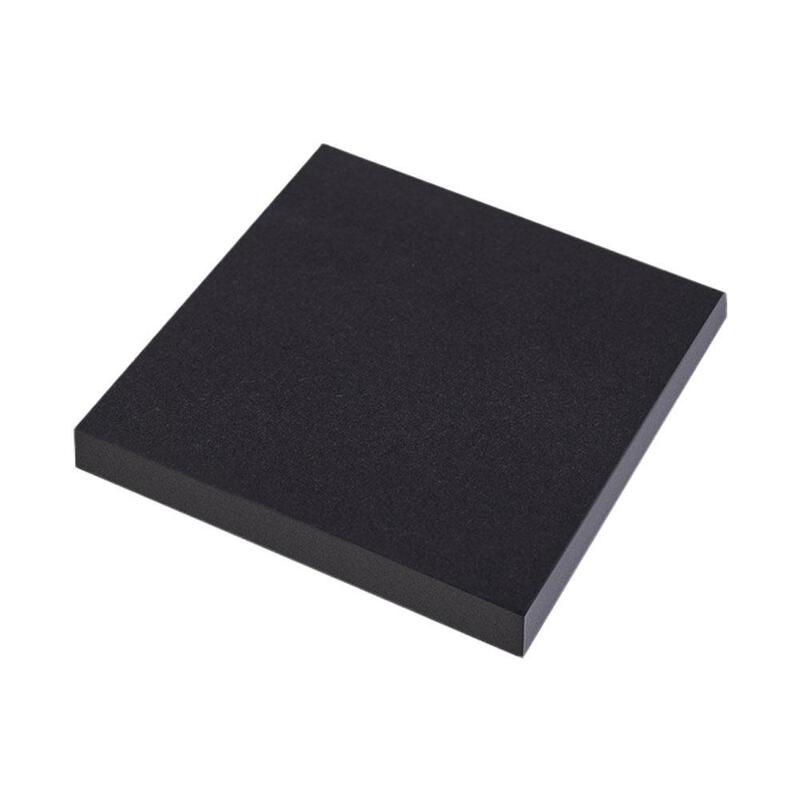 50 lembar hitam catatan tempel Super merekat sendiri bantalan catatan lengket untuk perlengkapan sekolah kantor catatan Memo pengingat D1Z9