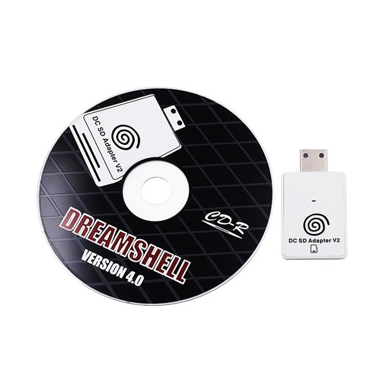 Lecteur adaptateur de carte SD/TF pour Dreamcast et CD, avec chargeur DreamShell, pour lire les jeux