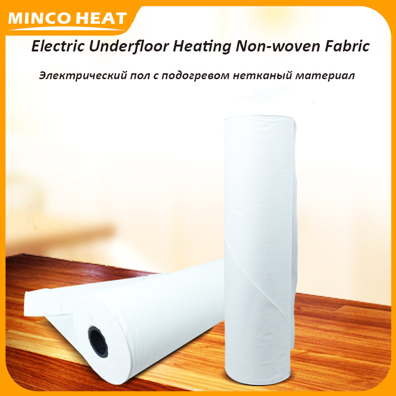 Moinco-不織布非接触熱フィルム,暖かい床暖房,赤外線用アクセサリー,防湿,1m x 10m