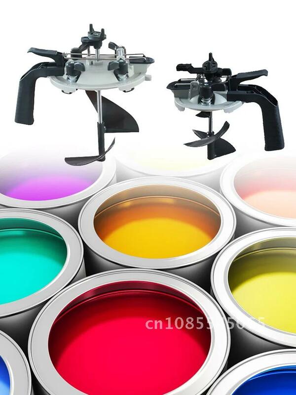 Automotive Paint Mixing Slurry Cover Stirrer Paint Mixer Tools Paint Tinting Tool Mix Cap Hand Tool Sets 1L/4L