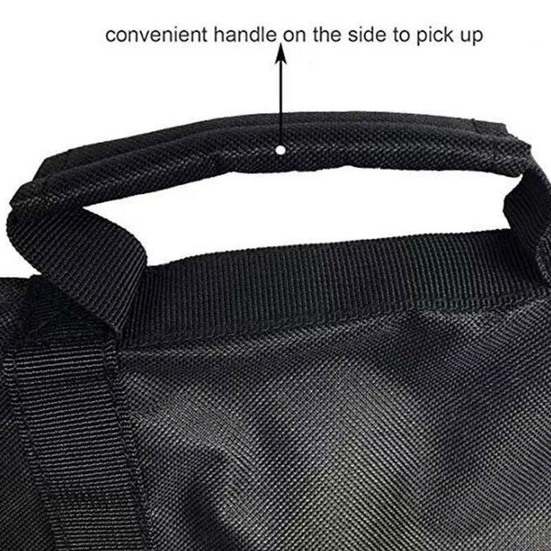 Borsa per mazze da Golf sportiva 600D Oxford Cloth impermeabile pieghevole portatile di grande capacità borsa da viaggio per Golf accessori nero
