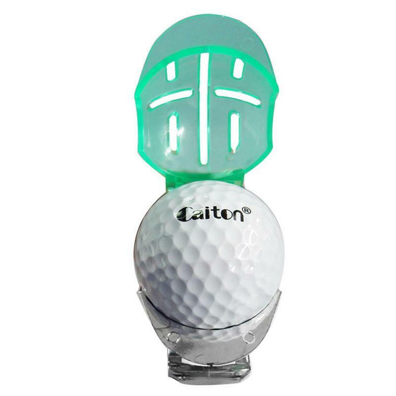 Marcatore per pallina da Golf Stencil Triple R strumento di allineamento pennarello da disegno valore Set regalo accessori Kit per uomo donna golfisti