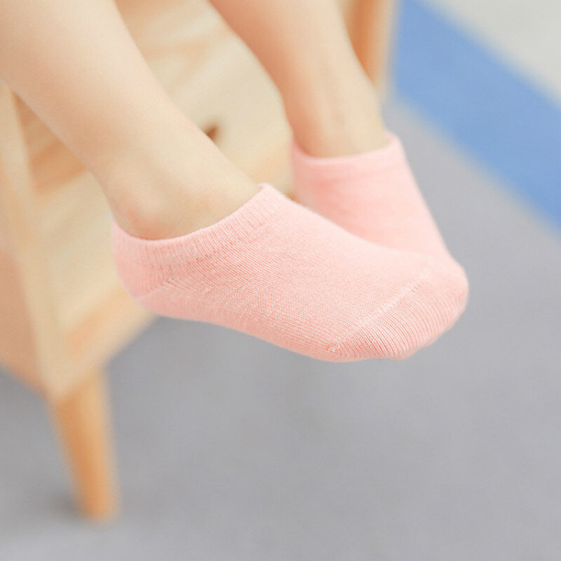 5 paare/los Frühling/Sommer Baby Socken Sommer Socken Baby Boot Socken/Unsichtbare Socken Einfarbig 0 Zu 4 jahre