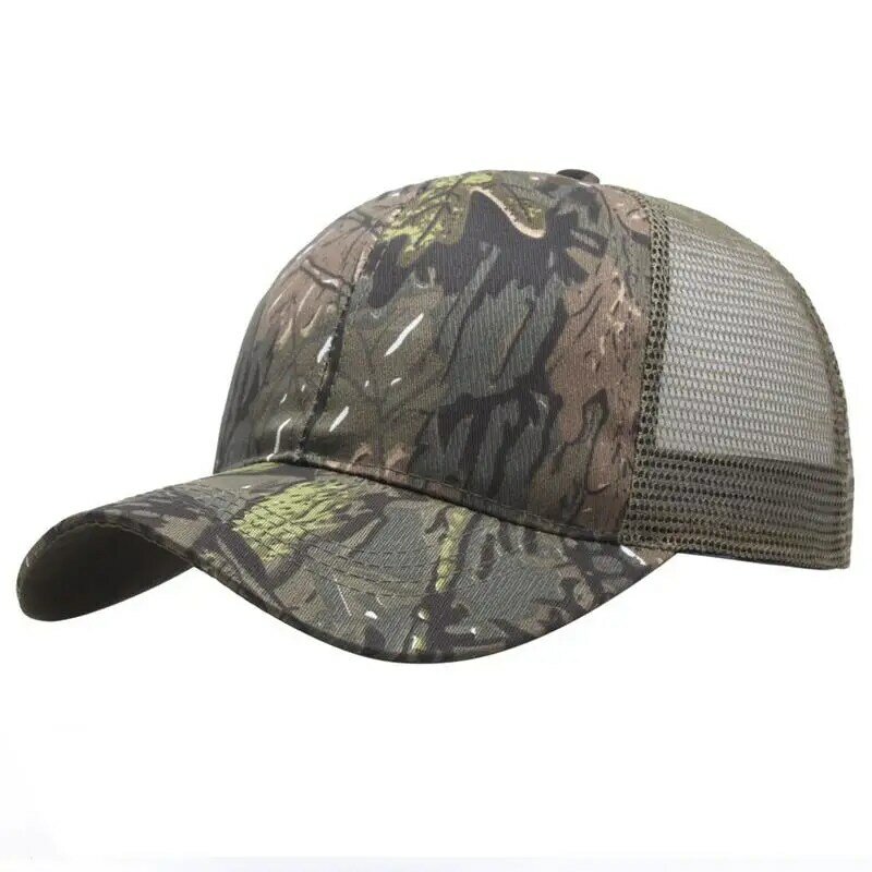 Quick Drying Baseball Hats Breathable Camouflage Sun Protection Safari Hats Sun Protection Quick-Drying Camouflage Hats For