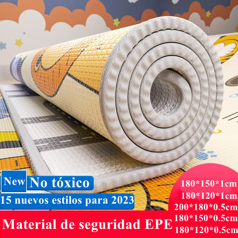 Anti-slip 1cm Thickening Environmentally EPE Friendly Baby Crawling Play Mats Carpet Play Mat for Children's Safety Mat Rug Gift
