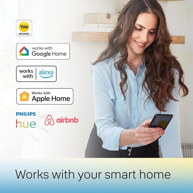 Verzeker Slot 2 Plus (Nieuw) Met Apple Home-Sleutels (Tik Om Te Openen) En Wi-Fi-Satijn Nikkel