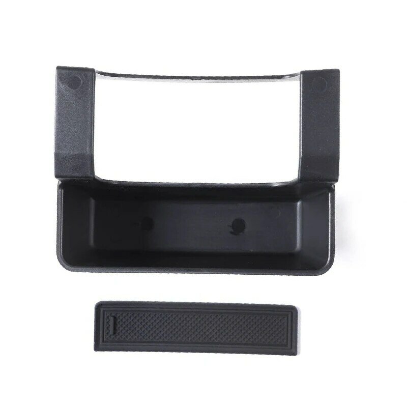 Car Center Console Armrest Front Hanging Storage Box Basket Black Plastic Fit for Ford Maverick 2023 2022