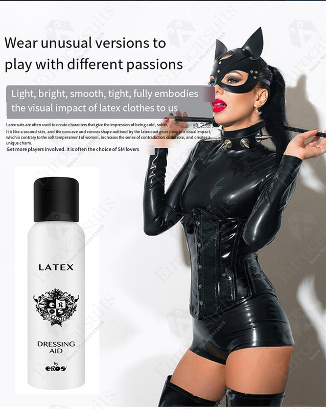 Lattice shining spray EROS SPECIALS care latex DRESSING AID care LATEX lingerie body in lattice lucido shining