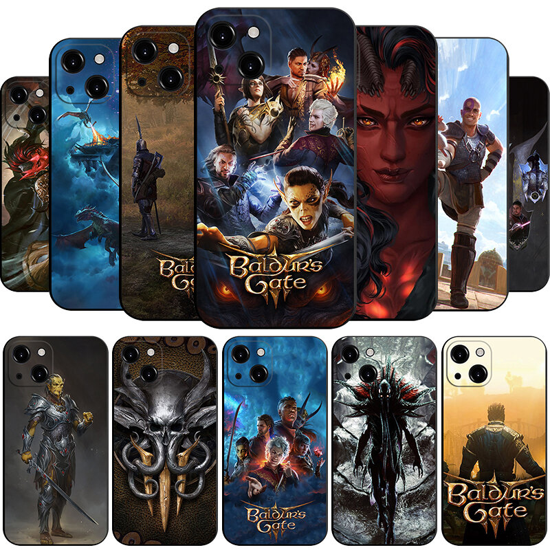 Baldur's Gate III BG3 Astarion Shadowheart Laz'el Gale Phone Case For iPhone 14 13 12 11 Pro Max Mini XS X XR SE3 2 7 8 Plus