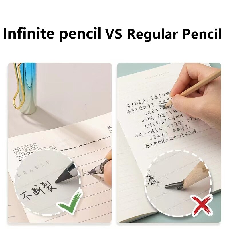 ดินสอเขียนหลากสีเทคโนโลยีใหม่ดินสอเขียนไม่ปากกาเจลดินสอวิเศษอุปกรณ์วาดภาพเครื่องเขียนของขวัญแปลกใหม่