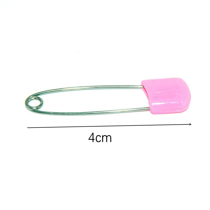 10/20Pcs Plastic Head Safety Pins 4/5.5cm Safety Locking Baby Cloth Diaper Nappy Pins Buckles DIY Needle Pins Sewing Supplies