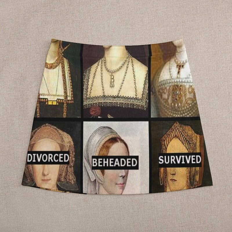 Henry the 8th's wives-minifalda para mujer, ropa de verano, faldas modestas, vestido de verano, 2023