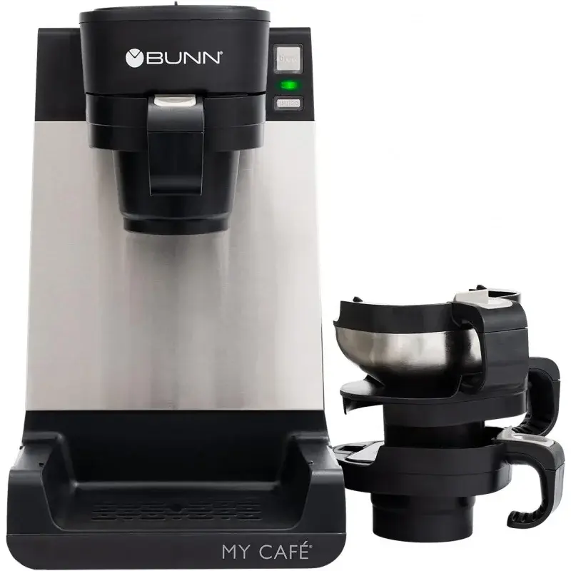 BUNN MCU 마이 카페 싱글 컵, 다용도 커피 브루어, 블랙, SST