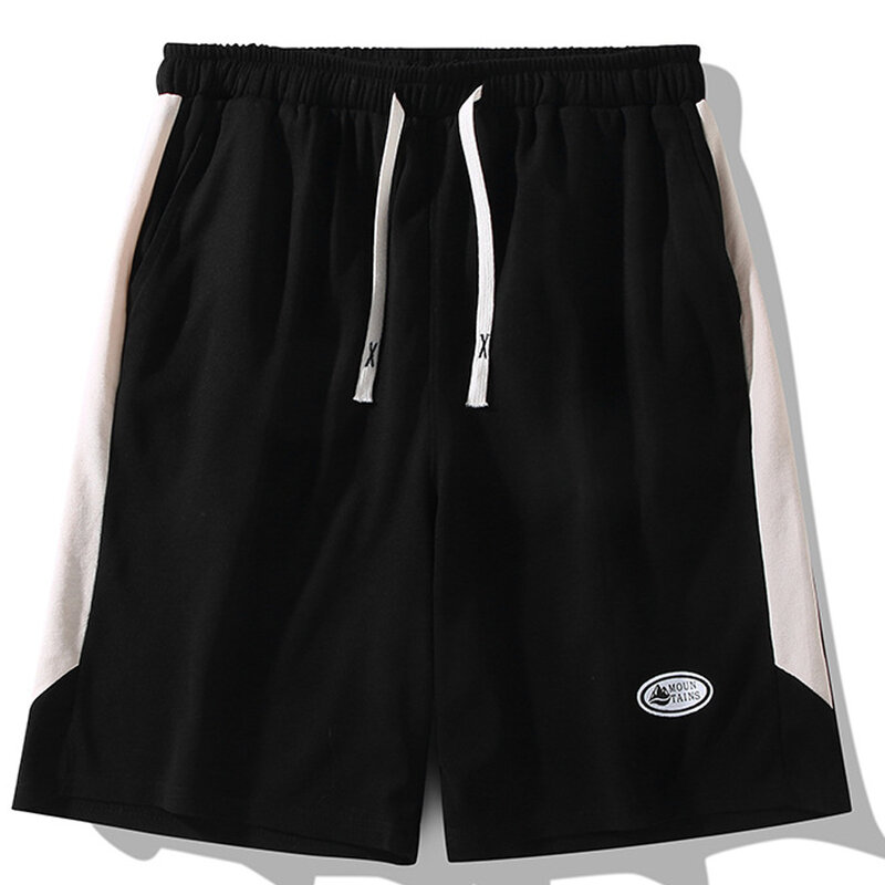 Pantalones cortos de verano para hombre, Shorts informales a la moda con retales, parte inferior de cintura elástica, talla grande 10XL 11XL