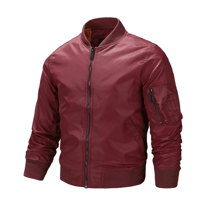 Chaqueta de béisbol para hombre, abrigo informal a la moda, chaqueta táctica del ejército, Tops, primavera y otoño, novedad de 2024