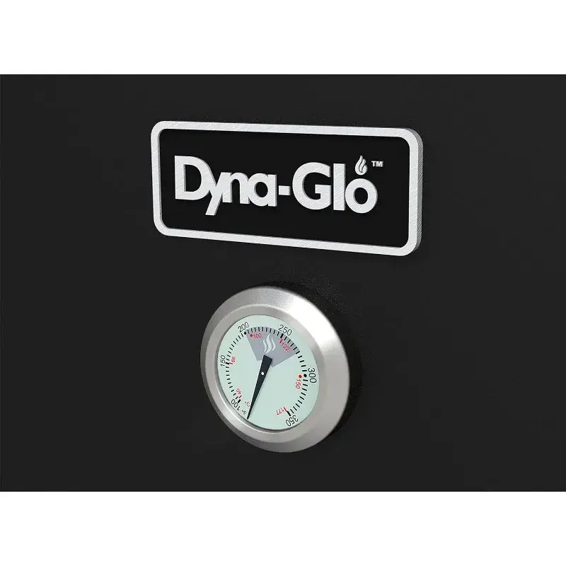 Dyna-gloワイドボディ垂直オフセットチャコールスモーカー、黒DGO1890BDC-D
