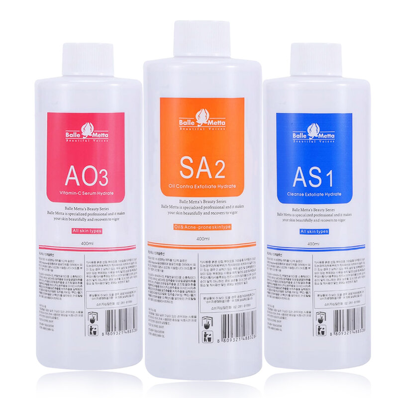 ไฮดร้าเซรั่มสำหรับทำความสะอาดผิวหน้าสินค้า AO3 SA2 AS1สำหรับการล้างหน้าผิวด้วยไฮดราเครื่องผิวหน้าน้ำ