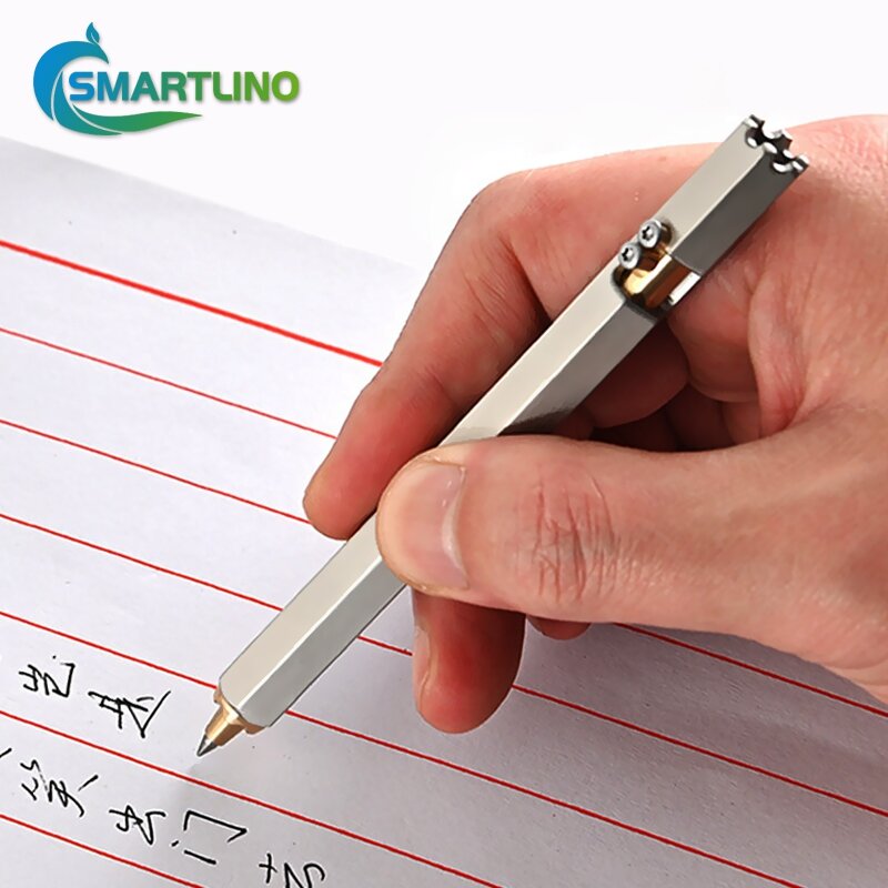Wielofunkcyjny metalowy długopis taktyczny biurowy szkolne materiały papiernicze długopis awaryjny element do tłuczenia szkła samoobrona narzędzia EDC