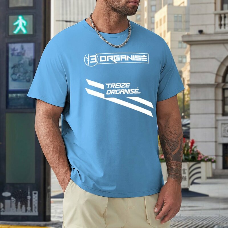 13 Georganiseerd T-Shirt Zomer Top Graphics T-Shirt Heren T-Shirts Pack