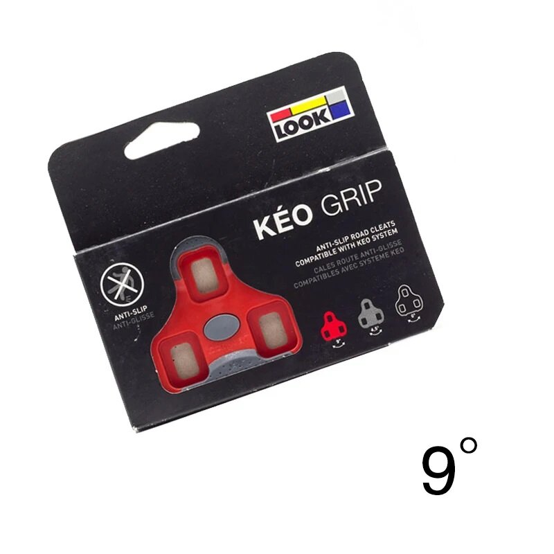 LOOK Keo Cleats SPD-SL Look Pedal Cycling Shoes Cleats Self Locking Pedal Anti-Slip Cleat Compatible Look Keo Road Bike Cycling