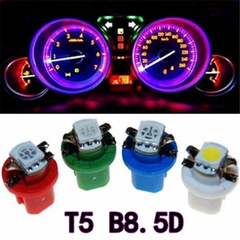 5050SMD Car Dashboard Bulb Accessories Universal 12V Auto Instrument Lamp B8.5D Warning Indicator
