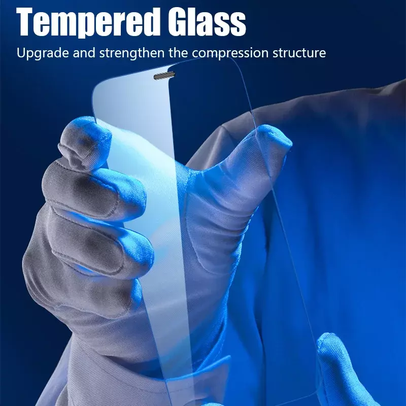 2 Stück Schutz glas für iPhone 15 14 13 12 11 Pro max xr x xs max Displays chutz folie für iPhone 14 15 plus 13 Mini se 2022 Glas