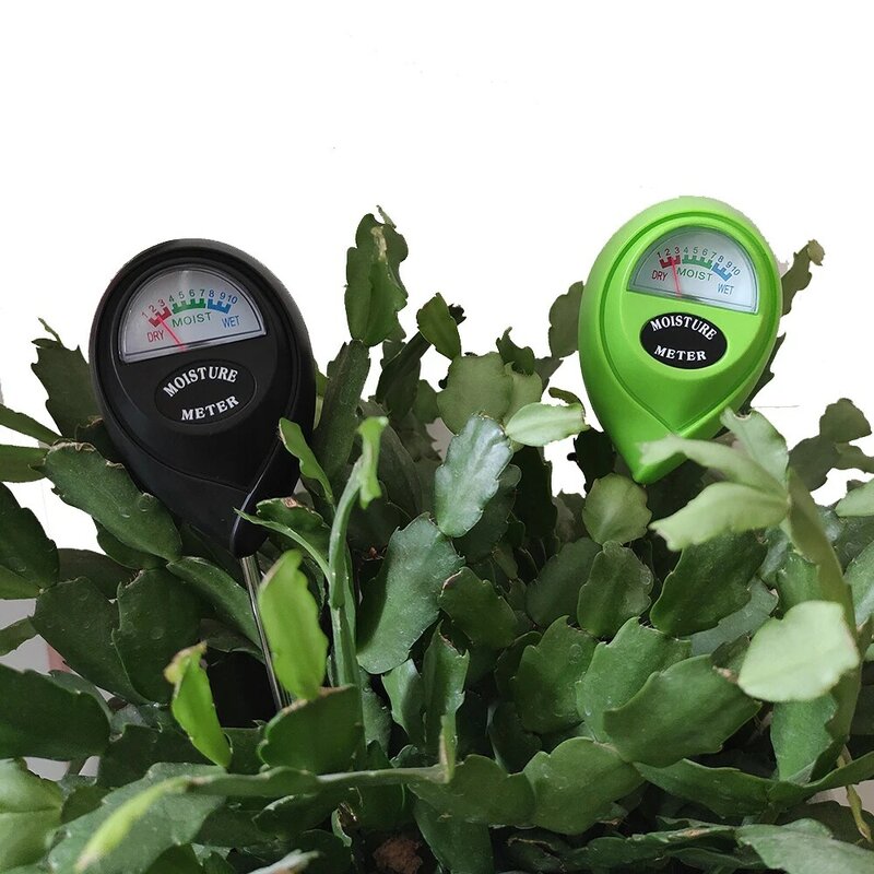 Soil Moisture Sensor Moist Meter Outdoor Flower Plant Dry Wet Measuring Humidity Tool Soil Watering Detector Probe Hygrometer