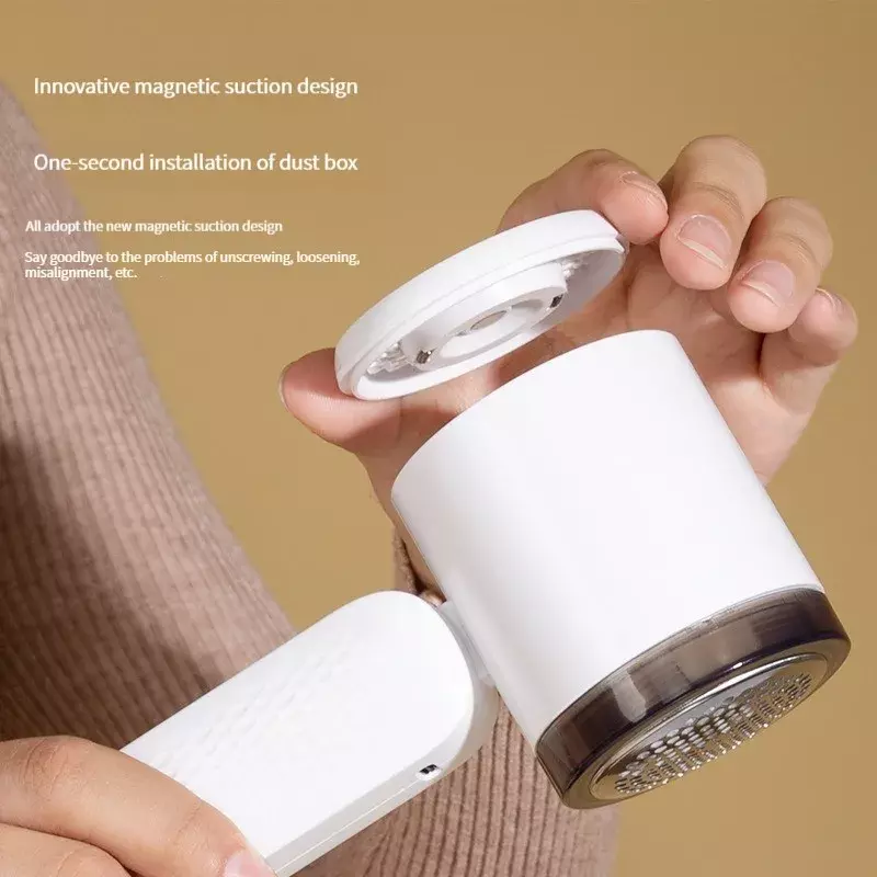 ECHOME-Tondeuse à Boules de Poils Domestique, Portable, Rechargeable par USB, avec Affichage Numérique Intelligent