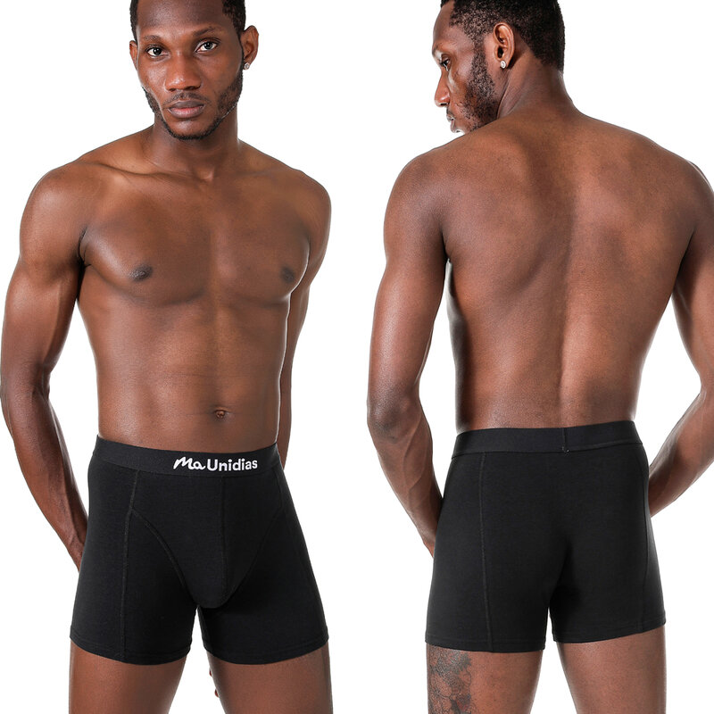 Boxer imprimé en coton pour Homme, sous-vêtements, Shorts et culottes Sexy, grande taille, caleçon de marque
