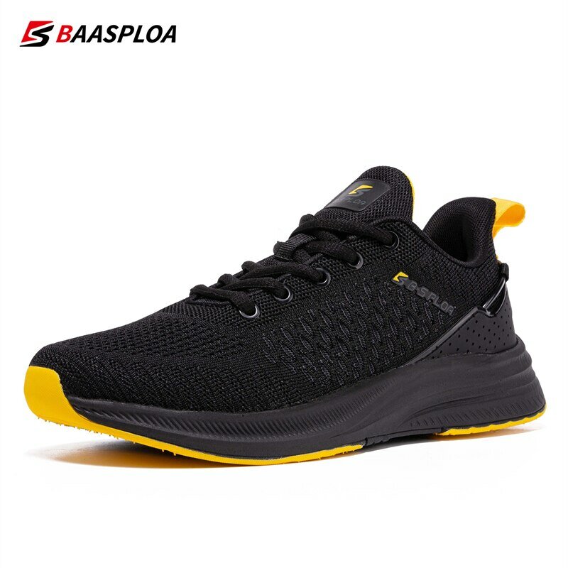 Мужские кроссовки для бега Baasploa 2023, легкая спортивная обувь, сетчатые дышащие повседневные кроссовки, Нескользящие уличные кроссовки для мужчин, Новое поступление