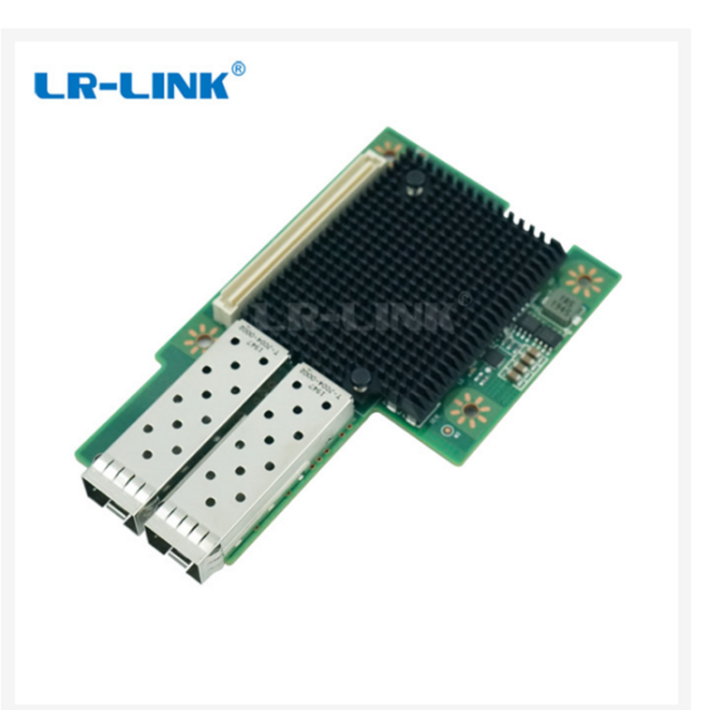 LR-LINK 3002PF OCP2.0 Dual-port 10G Ethernet Network Card(NIC) Adapter with Server  SFP+ Intel 82599 Based