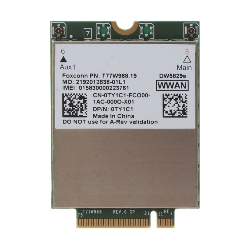 Professional 4G Mini Module LTE Card T77W968.51 DW5829e Snapdragon X20 Dropship